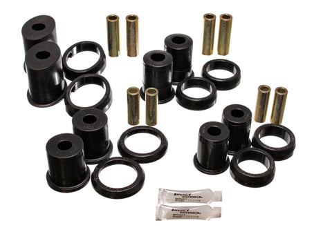 Energy Suspension Rear Lower Control Arm Bearing W/Thrust Washer - Black - 4.3155G