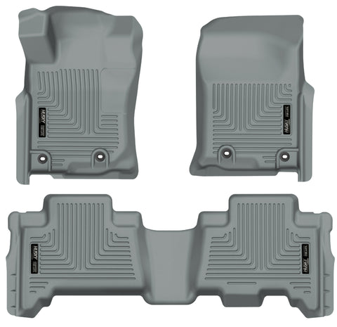 Husky Liners 2013 Toyota 4Runner WeatherBeater Grey Front & 2nd Seat Floor Liners - 99572