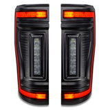 Oracle Lighting 17-22 Ford F-250/350 (Black Series) Flush Mount LED Tail Lights - 5896-504-T
