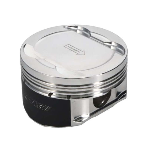 Manley Ford 3.7L Cyclone V6 3.770in Bore 1.239in Comp Height +2.0cc Extr Duty Piston Set - Set of 6 - 599610CE-6