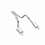 MagnaFlow 13 Ford Mustang Dual Split Rear Exit Stainless Cat Back Performance Exhaust (Street) - 15149
