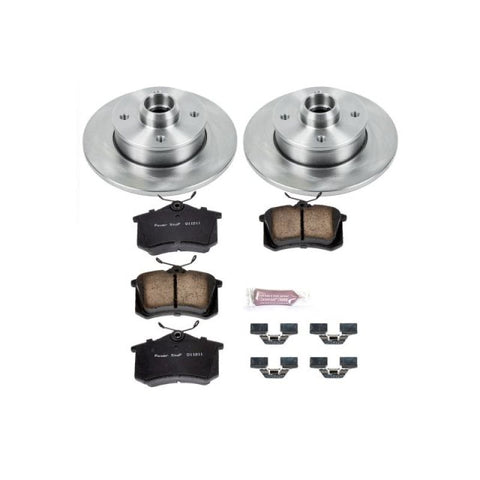 Power Stop 90-92 Volkswagen Corrado Rear Autospecialty Brake Kit - KOE370