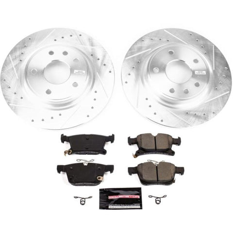 Power Stop 17-19 Chrysler Pacifica Rear Z23 Evolution Sport Brake Kit - K7845