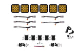 Diode Dynamics SS5 Pro Universal CrossLink 6-Pod Lightbar - Yellow Driving - DD7257