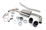 Dinan 17-24 Mini Cooper Clubman/Countryman S ALL4 (F54/F60) Valved Axleback Exhaust - Black Tips - D660-0084-BLK