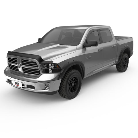 EGR 09+ Dodge Ram Pickup Crew Cab In-Channel Window Visors - Set of 4 (572751) - 572751