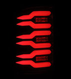 AlphaRex 07-13 GMC Sierra 1500/07-14 2500/3500HD (No Clsc/Dually) Luxx-Series LED Tail Lghts Blk Red - 630080