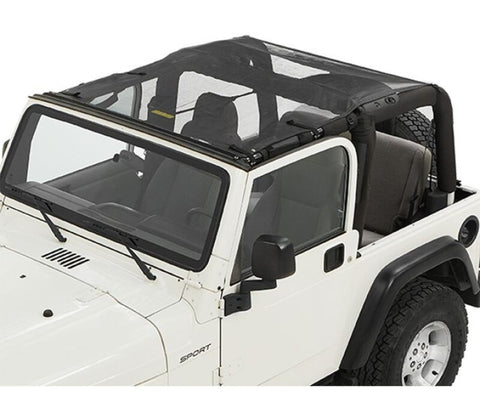 Bestop 97-06 Jeep Wrangler TJ Exc. Unlimited Sun Safari Bikini (Mesh) - 52404-11
