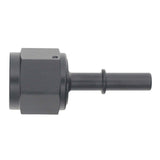 DeatschWerks 10AN Female Flare Swivel to 5/16in Male EFI Quick Disconnect - Anodized Matte Black - 6-02-0134-B