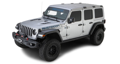 Rhino-Rack 18-20 Jeep Wrangler JL 4 Door 3 Base Backbone Mounting System - RJLB1