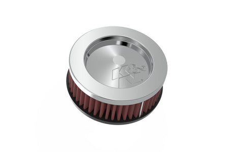 K&N Universal Chrome Filter 2.438in Flange ID x 5.125in OD x 2in H - RC-0850