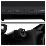 xTune GMC Sierra 07-13 Crystal Headlights Black HD-JH-GSIE07-AM-BK - 9034749