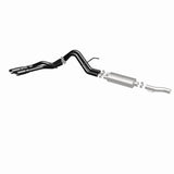 MagnaFlow SYS Cat-Back 10-14 Ford Raptor 6.2L V8 2.5/3in Black Dual Same Side Exit Rear 3.5 Tips - 15366