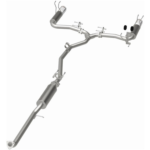 MagnaFlow 16-18 Honda Civic L4 2.0L Street Series Cat-Back Exhaust w/ Polished Tips - 19313