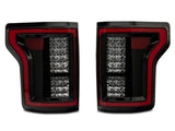 Raxiom 15-17 Ford F-150 LED Tail Lights- Blk Housing (Smoked Lens) - T542881