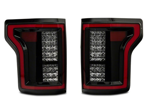 Raxiom 15-17 Ford F-150 LED Tail Lights- Blk Housing (Smoked Lens) - T542881