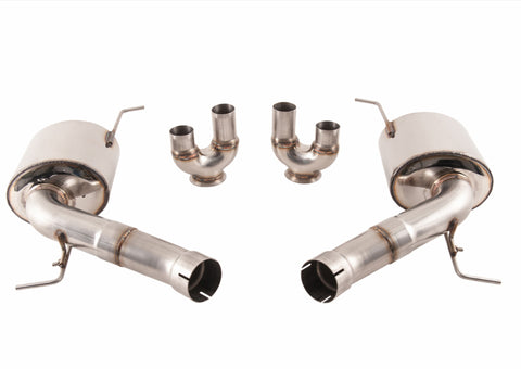AWE Tuning BMW F10 M5 Touring Edition Axle-Back Exhaust Chrome Silver Tips - 3015-42062