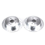 Power Stop 04-05 Toyota RAV4 Rear Evolution Drilled & Slotted Rotors - Pair - JBR1371XPR
