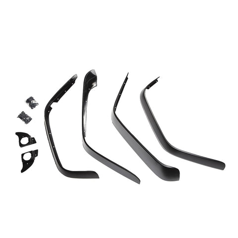 Rugged Ridge All Terrain Flat Fender Flare Kit 07-18 Jeep Wrangler - 11620.10