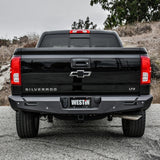Westin 14-18 Chevy Silverado 1500 Pro-Series Rear Bumper - Textured Black - 58-421005