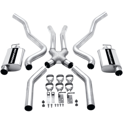MagnaFlow Sys Cat-Back 70-72 Mopar E-Body 3inch Cuda - 15852