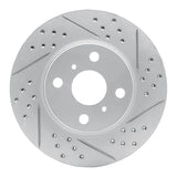 R1 04-06 Scion Xb Front Right Drilled & Slotted Geo-Carbon Rotor - 830-91002R