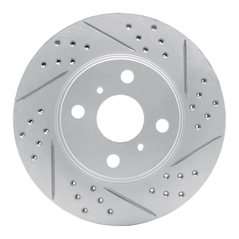 R1 04-06 Scion Xb Front Right Drilled & Slotted Geo-Carbon Rotor - 830-91002R