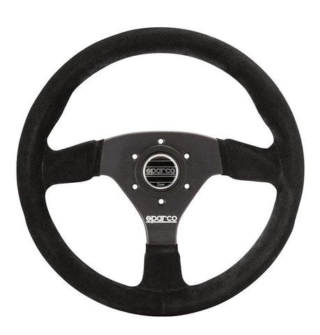 Sparco Steering Wheel 383 Suede Black - 015R383PSN
