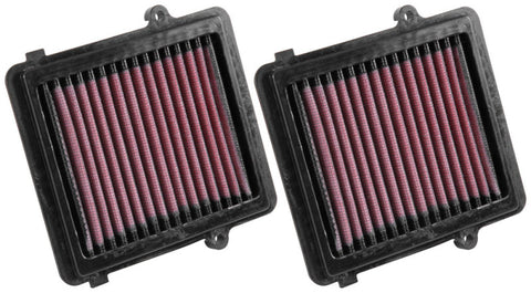 K&N 16-17 Honda CRF1000L Africa Twin 998 Replacement Drop In Air Filter (2 Per Box) - HA-9916