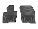 WeatherTech 2015+ Ford Edge Front Rubber Mats - Black - W395