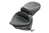 Mustang 00-11 Yamaha V-Star 1100 Classic,02-11 V-Star 1100 Silverado 2PC Seat w/Studs - Black - 75910