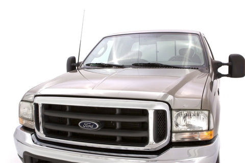 AVS 99-07 Ford F-250 Aeroskin Low Profile Hood Shield - Chrome - 622067