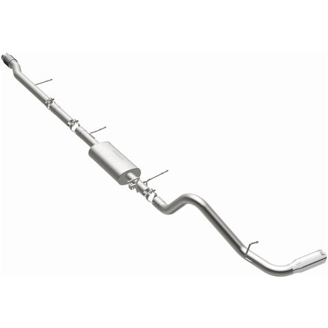 Magnaflow 14 Chevy Silverado V8 5.3L CC/EC Cab Single P/S Rear Exit Stainless Cat Back Perf Exhaust - 15267