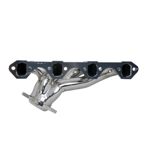 BBK 87-95 Ford F150 Truck 5.0 302 Shorty Unequal Length Exhaust Headers - 1-5/8 Silver Ceramic - 35100