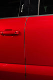 Husky Liners 21-25 Ford F150 Door Edge Guards (4pc Set) - Rapid Red Metallic Tri Coat - 92000D4