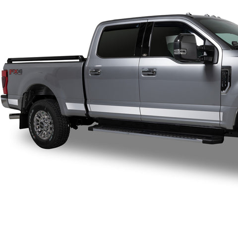 Putco 17-20 Ford SuperDuty SuperCrew - 6.5ft Bed Stainless Steel Rocker Panels - 9751460