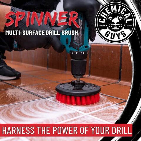 Chemical Guys Carpet Brush w/Drill Attachment - Heavy Duty - ACC508