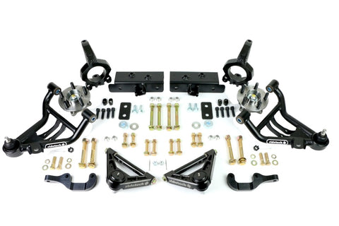 Ridetech 79-93 Ford Mustang w/ Stock K-Member Front SLA Suspension System - 12122600