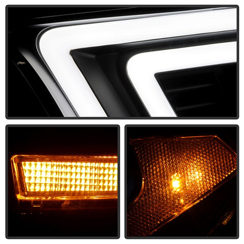 Spyder 11-13 Dodge Durango (HID Model Only) Projector Headlights - Black PRO-YD-DDU11HIDSI-BK - 5088680