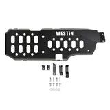 Westin/Snyper 07-17 Jeep Wrangler 2Dr Gas Tank Skid Plate - Textured Black - 42-21005