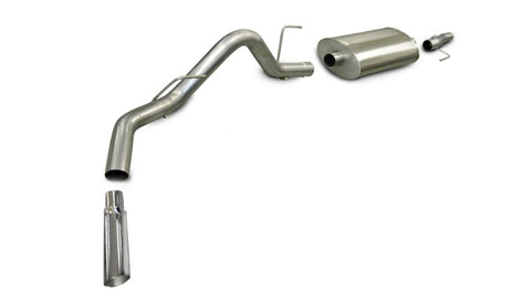 Corsa/dB 05-08 Ford F-150 SuperCrew/5.5ft Bed 4.6L V8 Polished Sport Cat-Back Exhaust - 24300