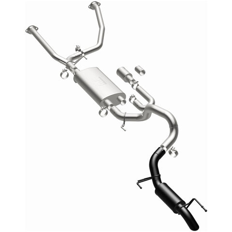 MagnaFlow 2023 Toyota Sequoia Overland Series Black Axle-Back Exhaust - 19625