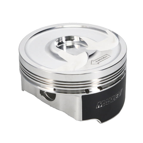 Manley Chevy LT1 Direct Injected 4.080in Bore 3.622in Stroke -12cc Dish Platinum Series Piston Set - 560180C-8