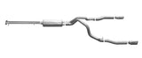 Gibson 15-19 GMC Sierra 2500 HD Base 6.0L 3in Cat-Back Dual Split Exhaust - Stainless - 65648