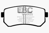 EBC 06-11 Hyundai Accent 1.6 Redstuff Rear Brake Pads - DP31769C