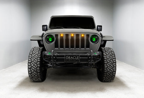 Oracle Oculus Bi-LED Projector Headlights for Jeep JL/Gladiator JT - w/ BC1 Controller - 5839-335