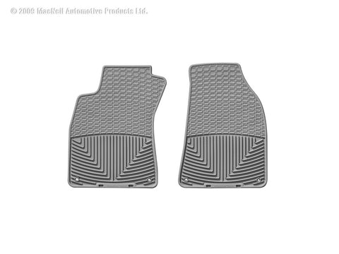 WeatherTech 95-04 Audi A6 Sedan Front Rubber Mats - Grey - W67GR
