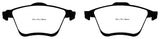 EBC 06-09 Mazda 6 2.3 Turbo (Mazdaspeed) Yellowstuff Front Brake Pads - DP41773R
