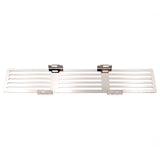 Putco 23-24 Ford F250/F350 Super Duty Bar Design Bumper Grille Inserts - Polished SS - 86172
