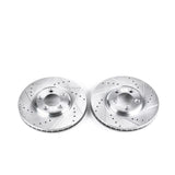 Power Stop 02-05 Ford Thunderbird Front Evolution Drilled & Slotted Rotors - Pair - AR8160XPR